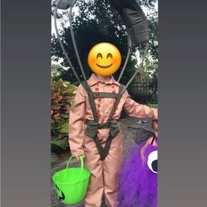 Kids Paratrooper Costume - Tan and Green